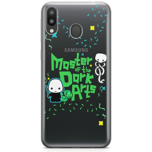 ERT GROUP etui na telefon Samsung M20, case oryginalny i oficjalnie licencjonowany przez Harry Potter, wzór 238, optymalnie dopasowane, plecki z TPU częściowo przeźroczyste