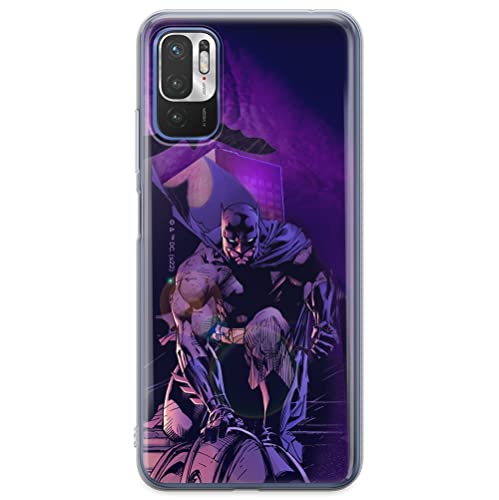 ERT GROUP etui na telefon Xiaomi REDMI NOTE 10 5G / POCO M3 PRO, case oryginalny i oficjalnie licencjonowany przez DC, wzór Batman 072, optymalnie dopasowane, plecki z TPU