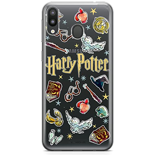 ERT GROUP etui na telefon Samsung M20, case oryginalny i oficjalnie licencjonowany przez Harry Potter, wzór 226, optymalnie dopasowane, plecki z TPU częściowo przeźroczyste