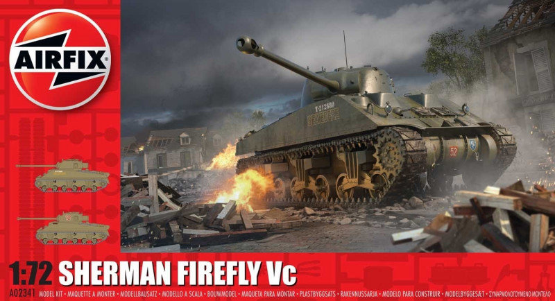 AirFix Model do sklejania Sherman Firefly 1/72 5055286671500