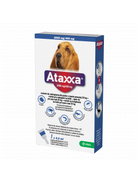 Krka Ataxxa 2000 Mg/400 Mg Dla Psów 25 - 40 kg 1 Pipeta x 4 ml