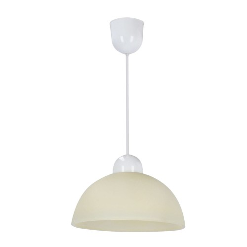 Vanilia D18 lampa wisząca 1-punktowa biała 31-17741