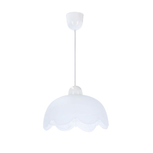 Bratek D25 lampa wisząca 1-punktowa biała 31-17734