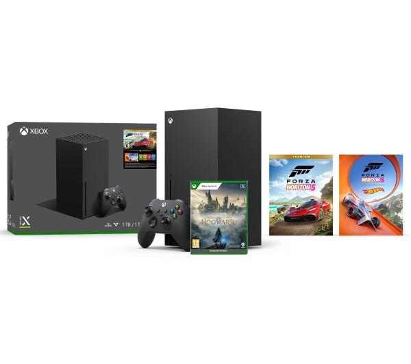 Xbox Series X z napędem 1TB + Forza Horizon 5 Bundle + Dziedzictwo Hogwartu