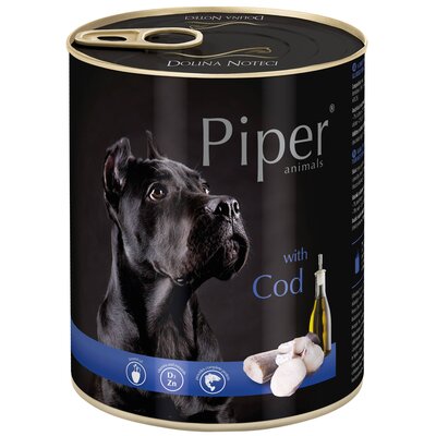 Dolina Noteci PIPER z dorszem 800 g mokra karma dla dorosłych psów