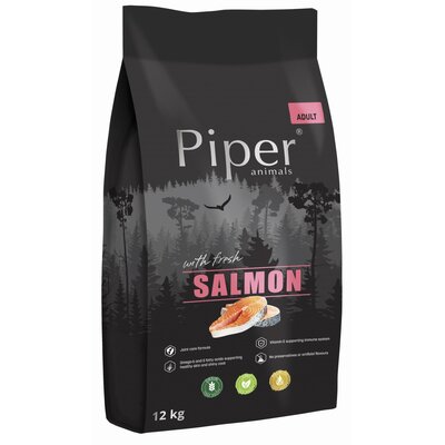 DOLINA NOTECI Piper Animals z łososiem 12 kg