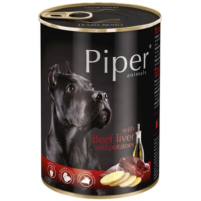 Dolina Noteci PIPER WĄTRÓBKA WOŁOWA Z ZIEMNIAKAMI 400G PIPWWZ