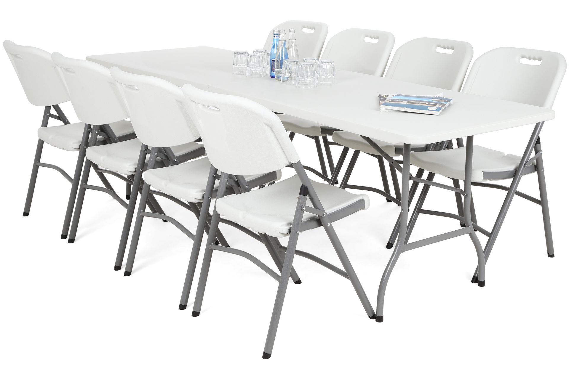 Zestaw mebli cateringowych 244 cm Premium 8+1