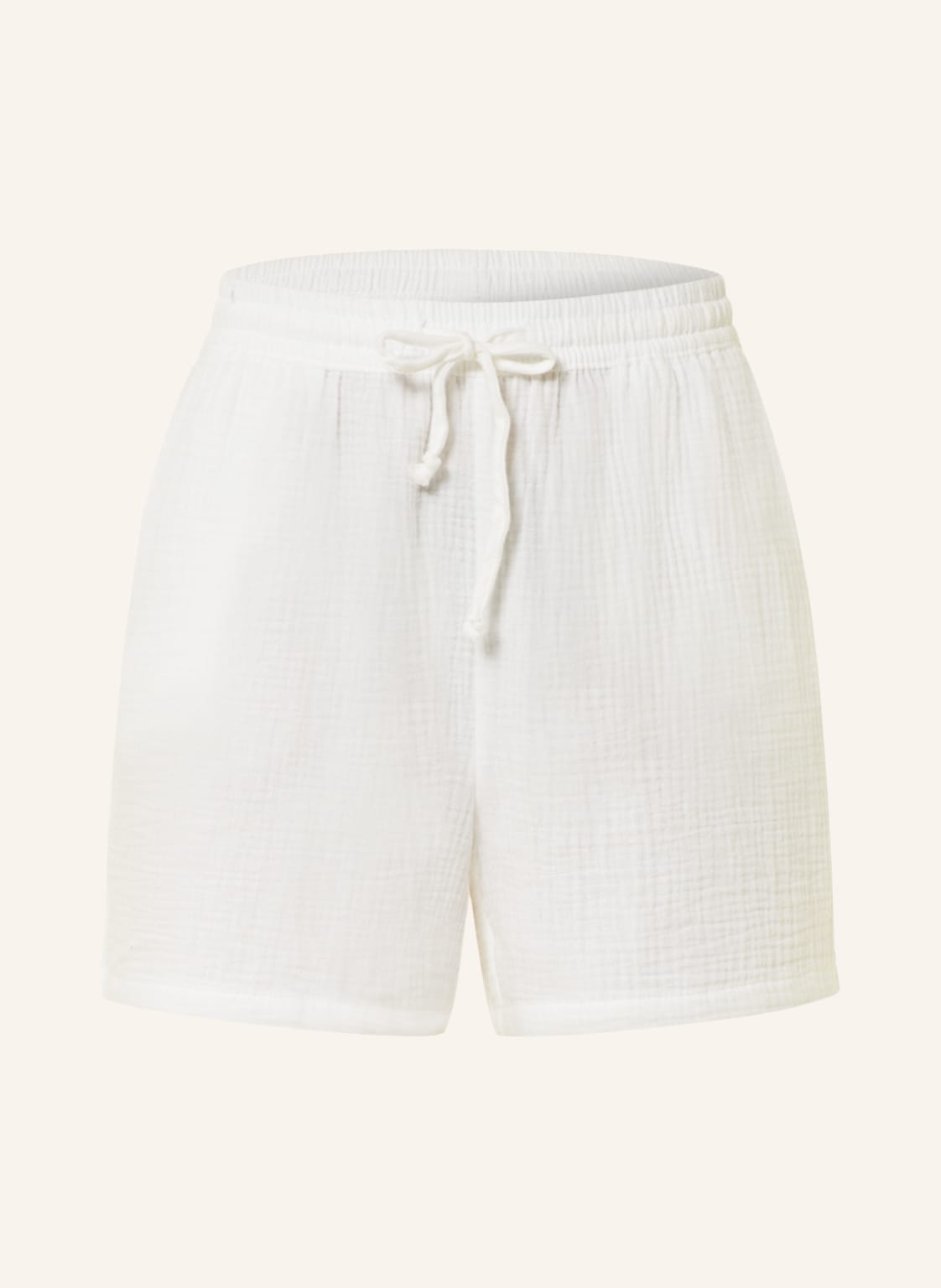 Only Szorty Muślinowe weiss