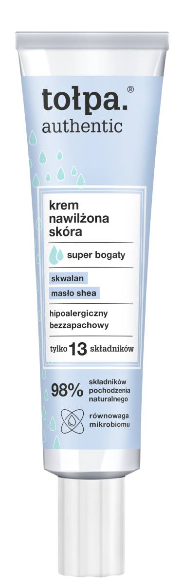 Tołpa Authentic Krem nawilżona skóra super bogaty 40ml