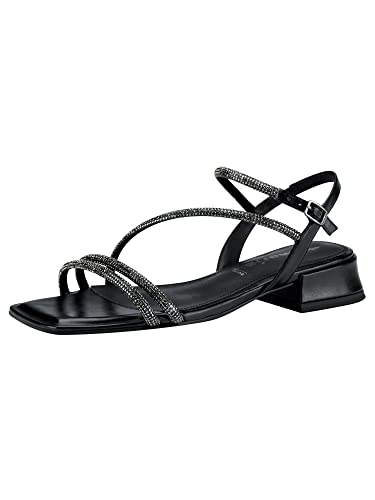 Tamaris Sandały damskie 1-1-28130-20, Black METALLIC, 40 EU, black metallic, 40 EU