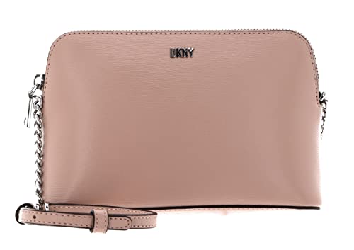 DKNY Damska torba Bryant Dome Bag z regulowanym łańcuszkiem w stylu Sutton, kolor różowy, woda rozbryzgowa.