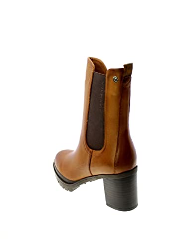 CARMELA Damskie sztyblety 160315, Camel, 40 UE