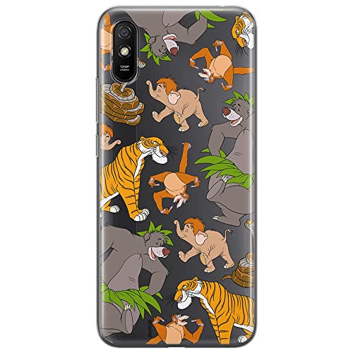ERT GROUP etui na telefon Xiaomi REDMI 9A, case oryginalny i oficjalnie licencjonowany przez Disney, wzór Jungle Book 003, optymalnie dopasowane, plecki z TPU częściowo przeźroczyste