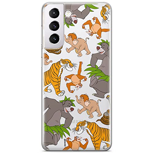 ERT GROUP etui na telefon Samsung S21 PLUS, case oryginalny i oficjalnie licencjonowany przez Disney, wzór Jungle Book 003, optymalnie dopasowane, plecki z TPU częściowo przeźroczyste