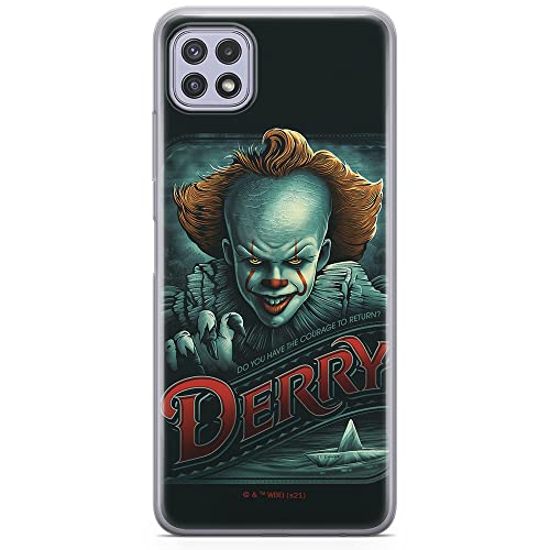 ERT GROUP etui na telefon Samsung A22 5G, case oryginalny i oficjalnie licencjonowany przez Horror, wzór It 021, optymalnie dopasowane, plecki z TPU