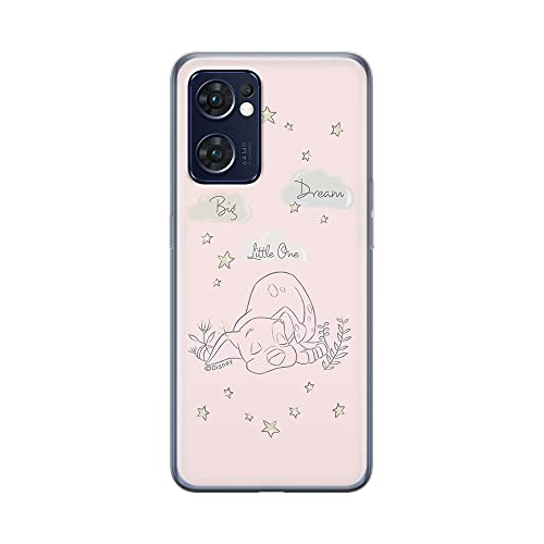 ERT GROUP etui na telefon Oppo RENO 7 5G, case oryginalny i oficjalnie licencjonowany przez Disney, wzór Dalmatian 001, optymalnie dopasowane, plecki z TPU, Różowy