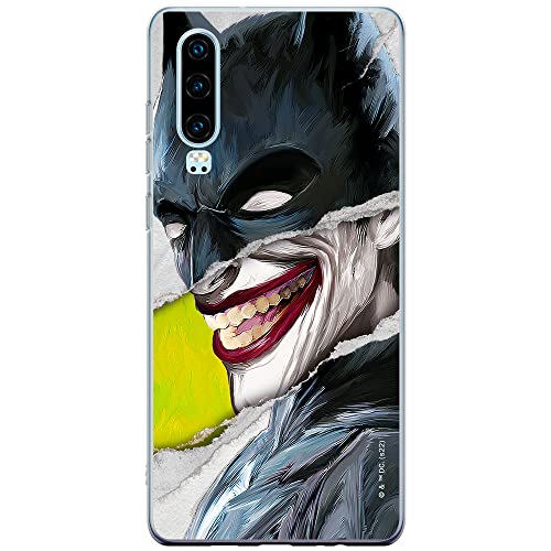 ERT GROUP etui na telefon Huawei P30, case oryginalny i oficjalnie licencjonowany przez DC, wzór Joker 012, optymalnie dopasowane, plecki z TPU