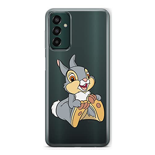 ERT GROUP etui na telefon Samsung M13 4G, case oryginalny i oficjalnie licencjonowany przez Disney, wzór Thumper 002, optymalnie dopasowane, plecki z TPU częściowo przeźroczyste