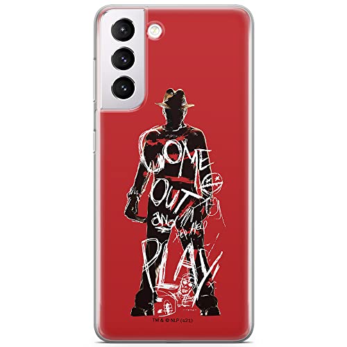 ERT GROUP etui na telefon Samsung S21 PLUS, case oryginalny i oficjalnie licencjonowany przez Horror, wzór Nightmare of Elm Street 006, optymalnie dopasowane, plecki z TPU
