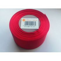 Flower Wstążka satynowa Red 5 cm x 35 m