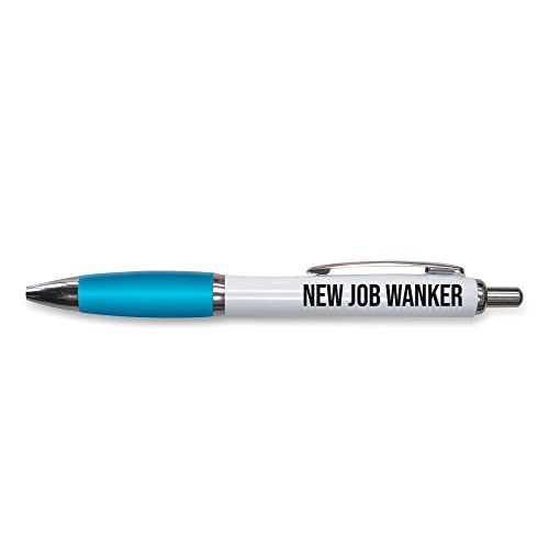 Zabawna nowość Push Pen prezent | Długopisy robocze kolega opuszczający pracę prezent | Nowa praca W | Zabawny żart artykuły pa | PP64