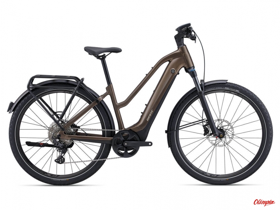 Giant Explore E+ Pro 1 STA Męski Brązowy 2023