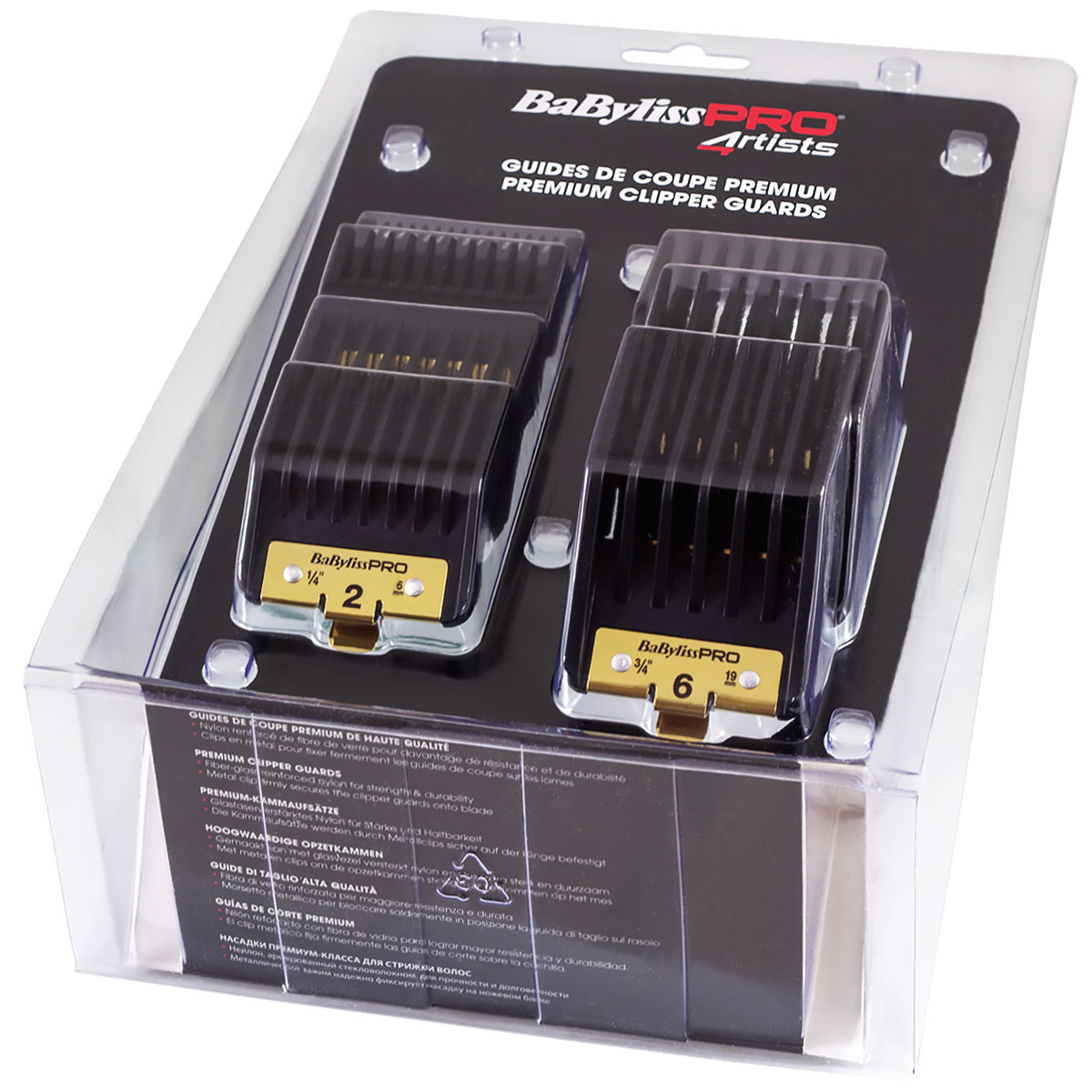 Babyliss Pro nasadki FXPCGE 8 sztuk do modeli FX8700, FX825E i innych