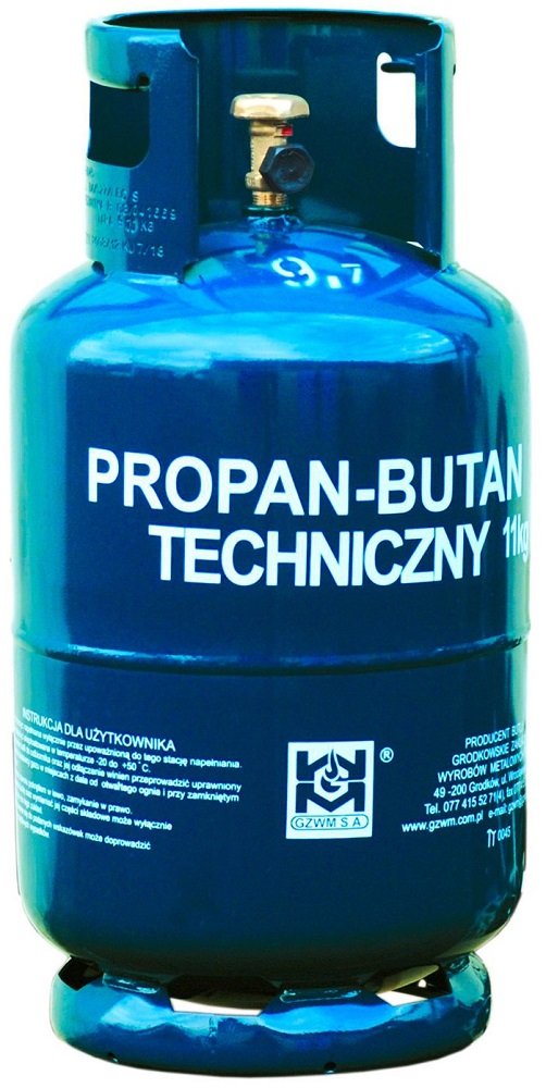 VITKOVICE MILMET Butla gazowa 11 KG SPAWANA VITKOVICE MILMET