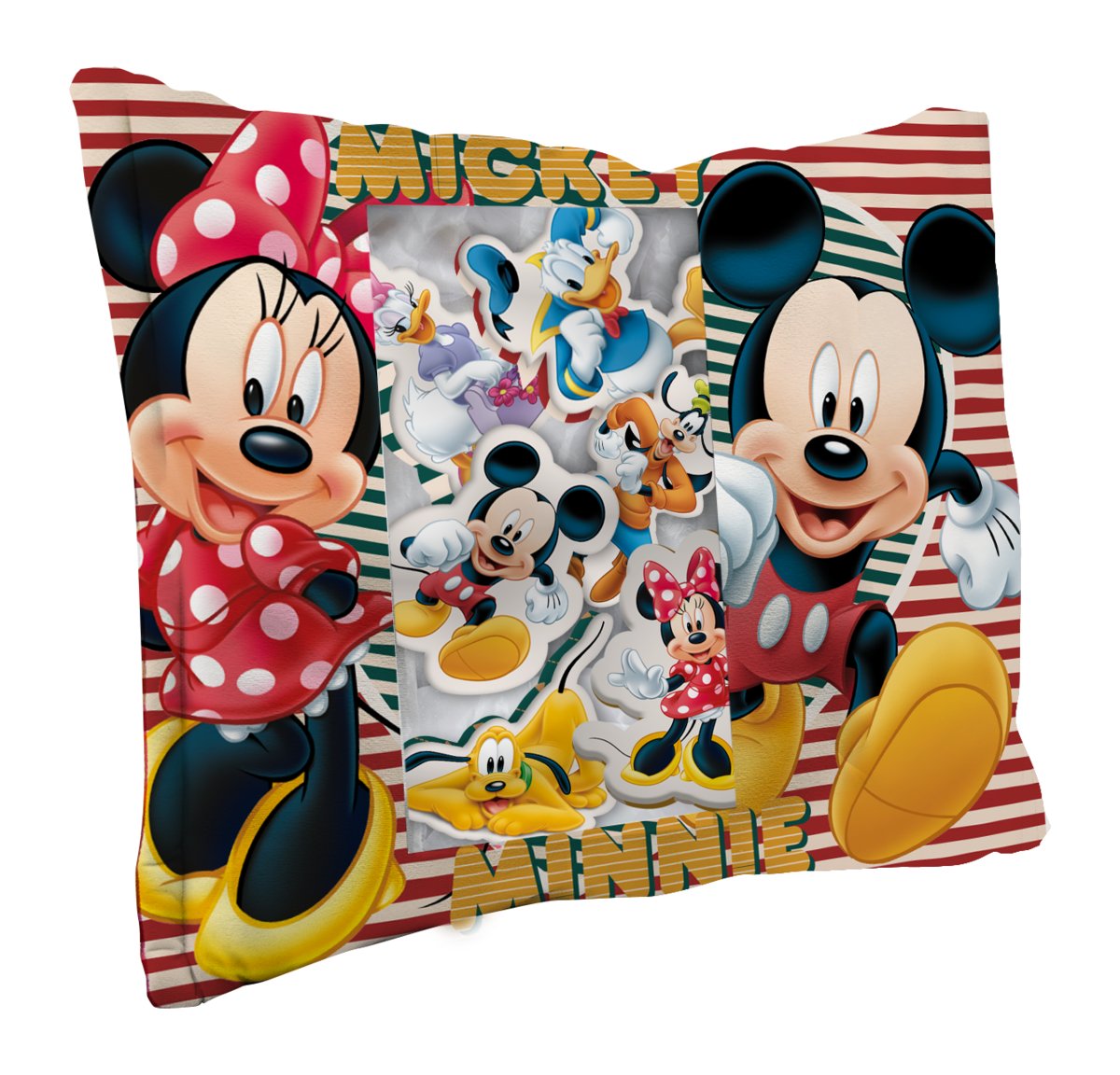 top KIDS EUROSWAN Poduszka 35x45cm + mini poduszka 10x10cm Mickey Mouse WD21412 Kids Euroswan
