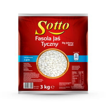 SOTTO FASOLA JAŚ TYCZNY DUŻY 3KG 86418727