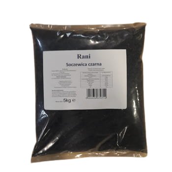 Soczewica Czarna Rani 5Kg