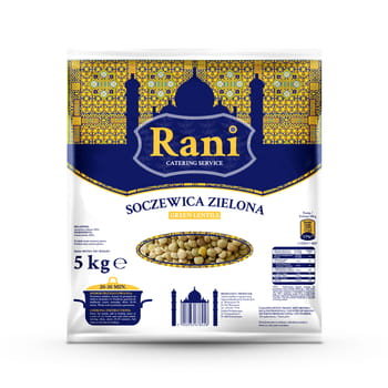 RANI RANI SOCZEWICA ZIELONA 5KG zakupy dla domu i biura 58259086