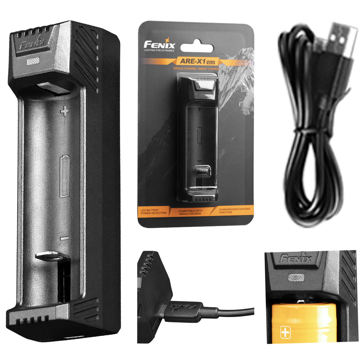 Ładowarka Usb Fenix Are-X1 V2.0