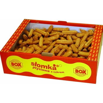 SŁOMKA MINI 1KG ZAKŁAD PRODUKCJI CUKIERNICZEJ BOX 1 KG