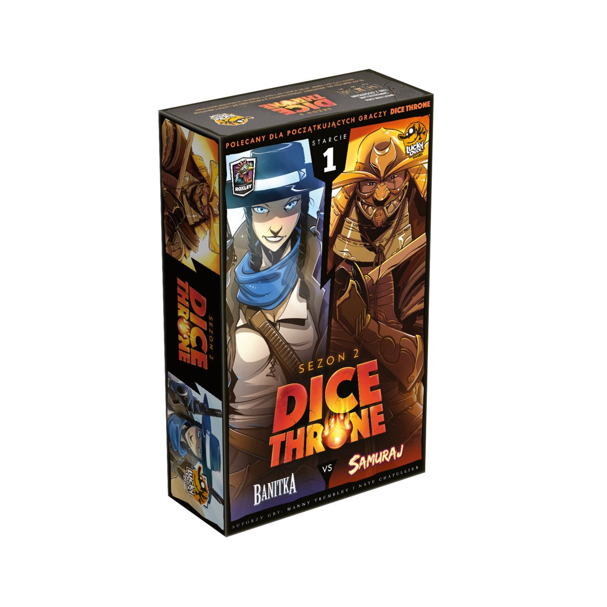 Lucky Duck Games Dice Throne Sezon 2 Starcie 1: Banitka vs Samuraj