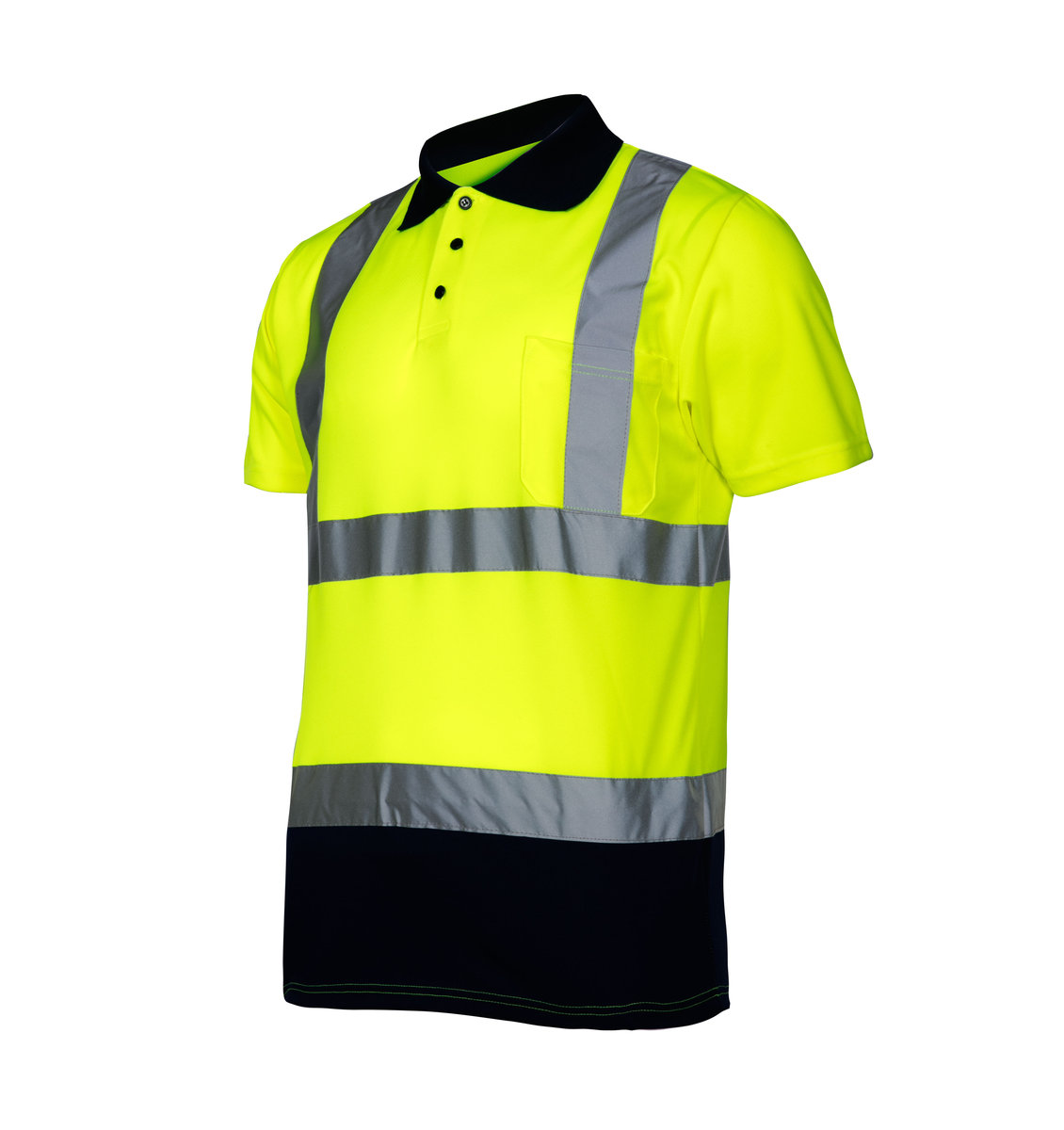 LAHTI PRO Koszulka polo ostrzegawcza żółta rozmiar L L4030203 LPL4030203