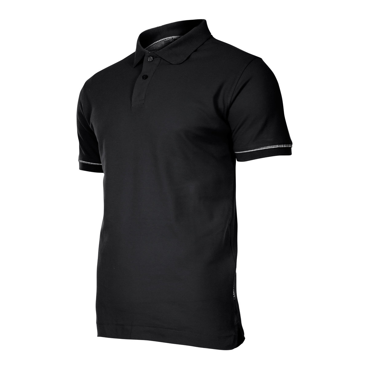 LAHTI PRO Koszulka polo czarna bawełniana rozmiar M L4030302 LPL4030302