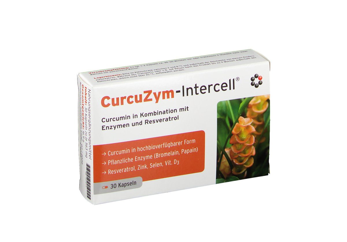 Mito Pharma CurcuZym-Intercell Kurkumina 30 kapsułek