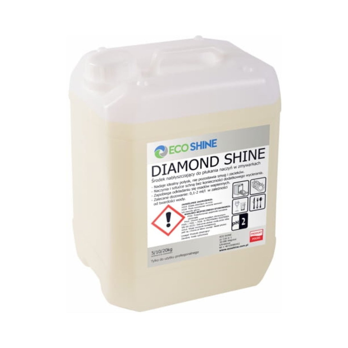Diamond Shine 5kg - nabłyszczacz dla zmywarek