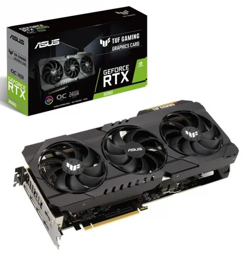 Asus GeForce RTX 3090 Gaming OC 24GB GDDR6X (TUF-RTX3090-O24G-GAMING)