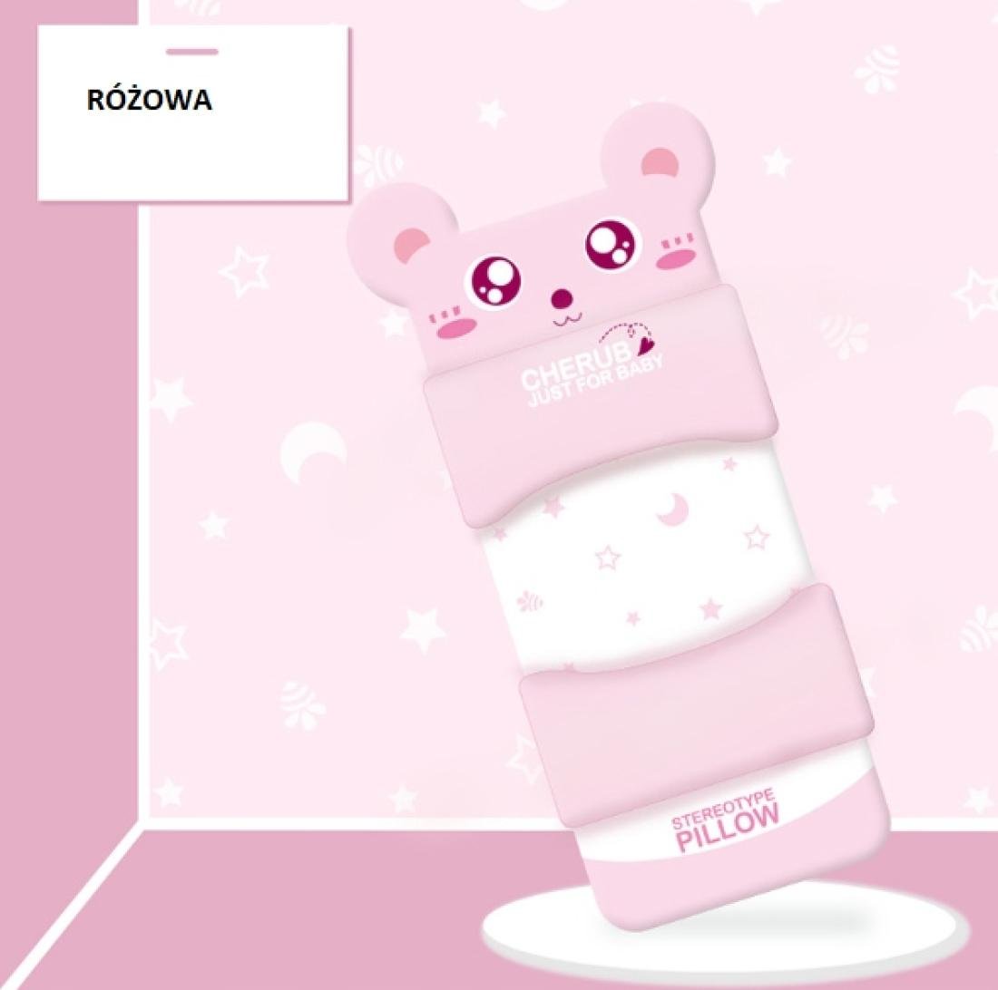 Poduszka Do Kształtowania Główki Dla Dziecka Różowa Nice Life