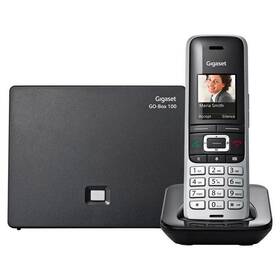 Telefon stacjonarny Gigaset Premium 100A Go (S30852-H2625-R611) Czarny