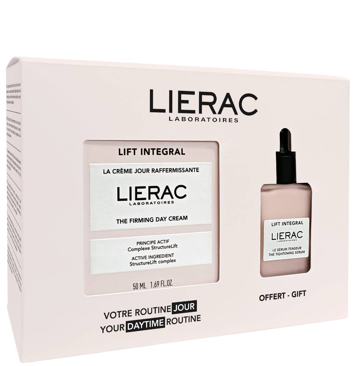 Фото - Інша косметика Lierac Lift Integral Zestaw Krem Liftingujący na dzień- 50ml + Mini Serum 