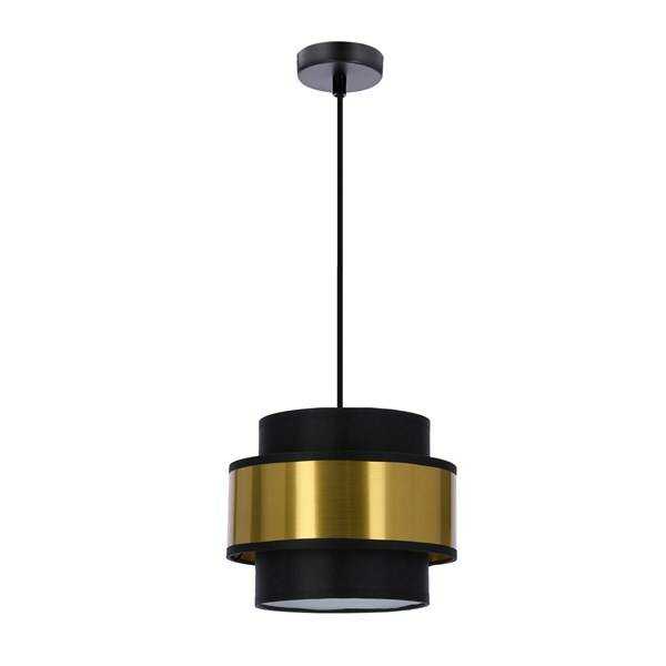 Lampa wisząca do salonu glamour, czarna 31-17918 z serii PRESTIGE
