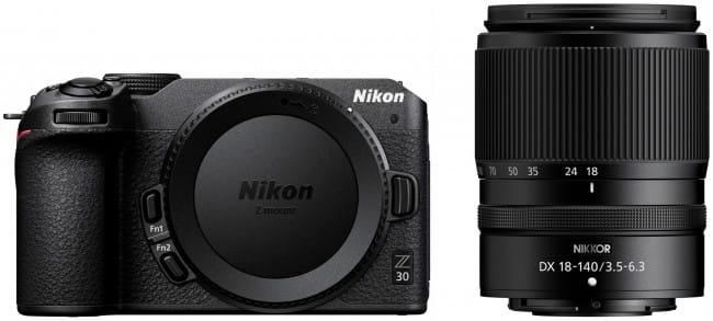 Nikon Z30 + Nikkor Z DX 18-140mm f/3.5-6.3 VR