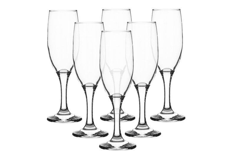 LAV Inny Kieliszki do Szampana x6 Komplet 190ml Misket