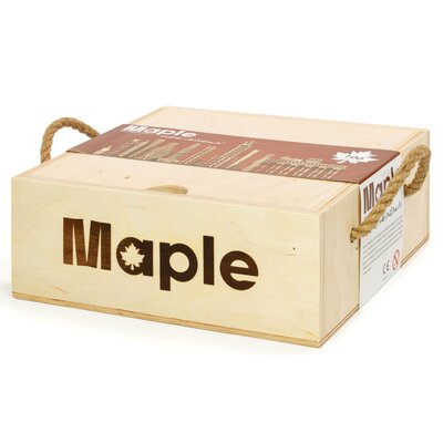 Klocki drewniane MAPLE Skrzynia SK100