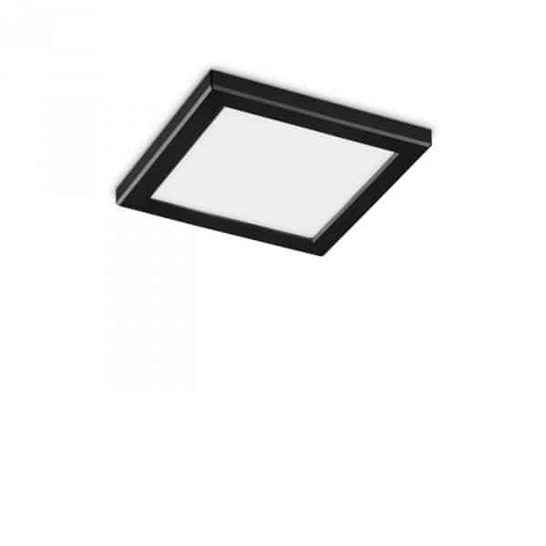 Plafon AURA PL SQUARE 3000K NERO 290812 - Ideal Lux