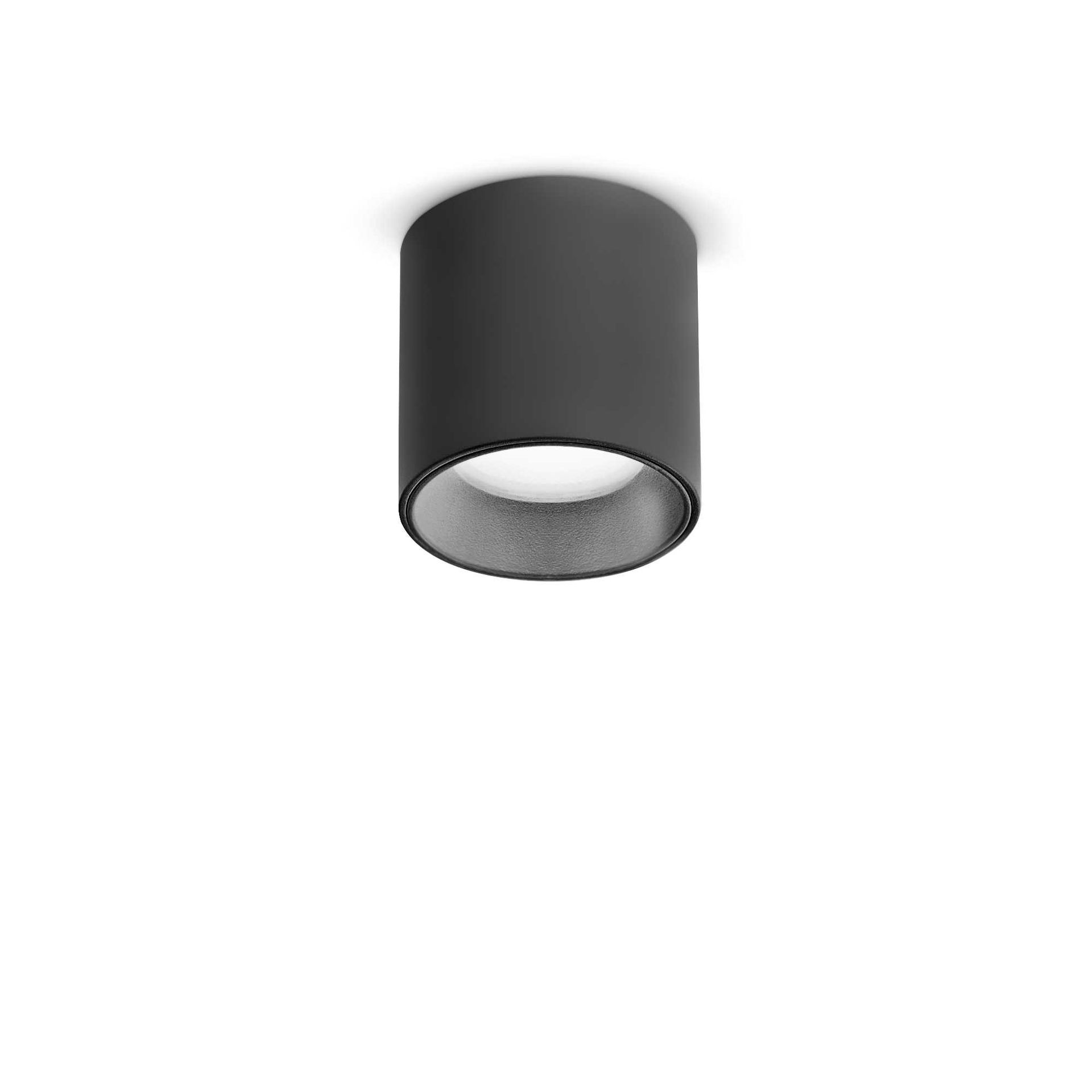 Lampa sufitowa DOT PL 3000K NERO 299402 - Ideal Lux